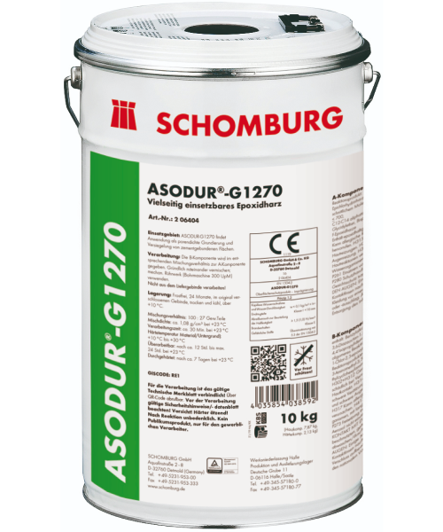 SCHOMBURG ASODUR-G1270 эпоксидная грунтовка, паробарьер