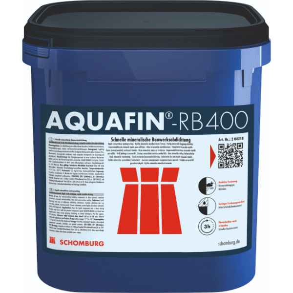 AQUAFIN-RB400 — двухкомпонентная эластичная гидроизоляция SCHOMBURG
