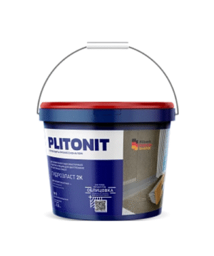 PLITONIT ГидроЭласт 2К – двухкомпонентная гидроизоляция
