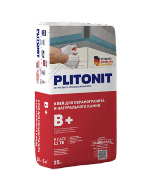 PLITONIT В+ Плиточный клей для плитки и камня