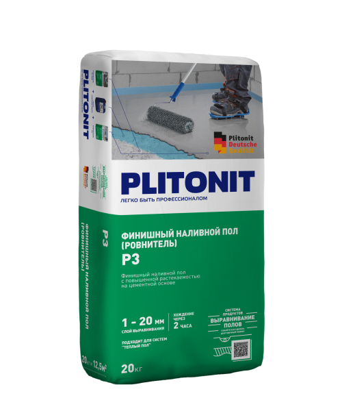 Финишный наливной пол PLITONIT Р3