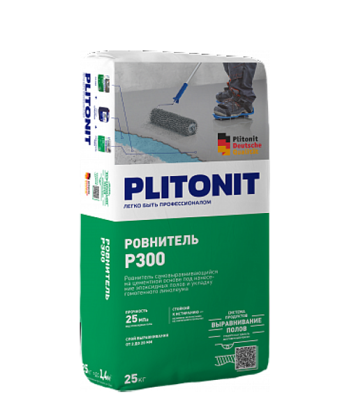 PLITONIT Р300 Ровнитель быстротвердеющий