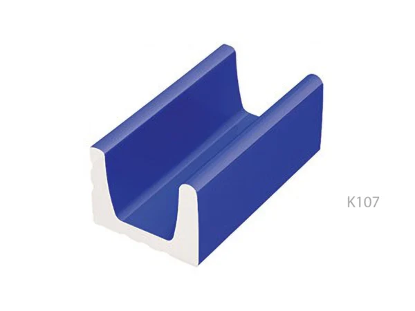 Фарфоровый переливной лоток Serapool K107 для внутреннего перелива бассейна